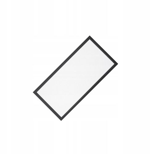 PANEL plafon LED OPRAWA 60x30cm 36W NATYNKOWY sufitowy CZARNY CCD na Arena.pl