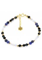 Bransoletka Sodalit Spinel 925