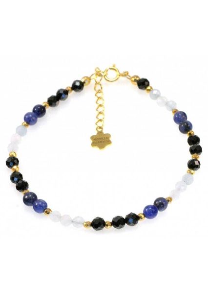 Bransoletka Sodalit Spinel 925 zdjęcie 1