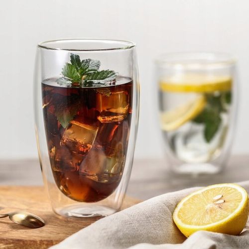 SZKLANKI TERMICZNE 450ML DO LATTE DRINKÓW 2 SZTUKI na Arena.pl