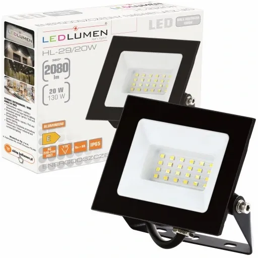 Naświetlacz LED 40W Halogen Statyw Stojak Budowlany Reflektor Lampa PREMIUM zdjęcie 11