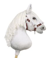 kantar regulowany dla konia hobby horse a3 - brązowy