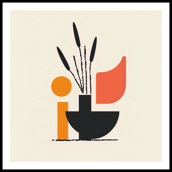 Plakat 90x90cm Szeroka Czerń zdjęcie 3