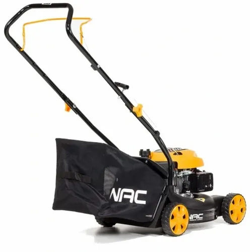 Kosiarka SPALINOWA NAC 41 cm 1,3 kW BEZ NAPĘDU Kosz 40 litrów LEKKA 2w1 na Arena.pl