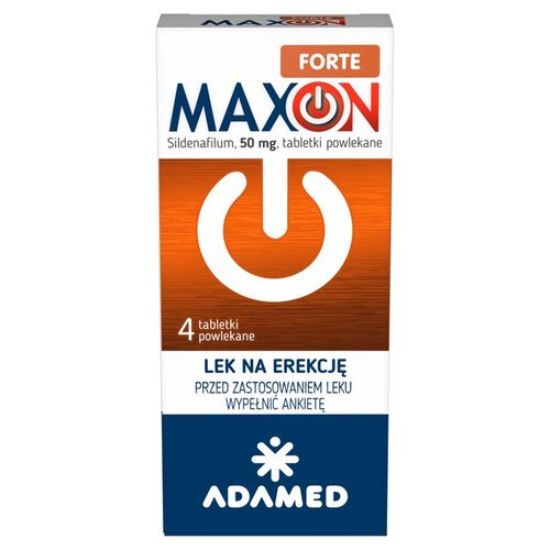 MAXON FORTE NA POTENCJĘ 50MG 12 TABLETKI na Arena.pl