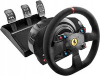Kierownica Thrustmaster T300 Ferrari Alcantara PS 4 5 Pro Slim Pedały T3PA