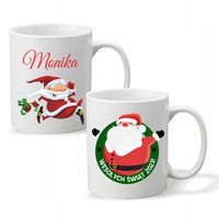 Kubek z imieniem PREZENT ŚWIĄTECZNY MIKOŁAJ