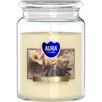 Świeca zapachowa BISPOL Aura snd99-67 (Wanilia) ~100h