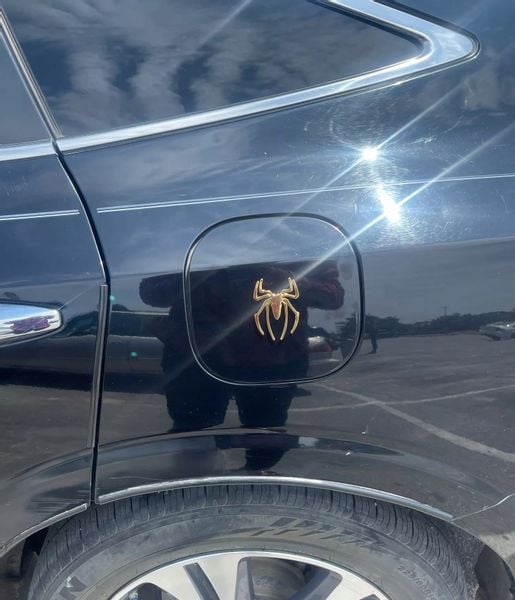 Emblemat 3D Spider Man Pająk Tuning Chrom Tuning zdjęcie 11