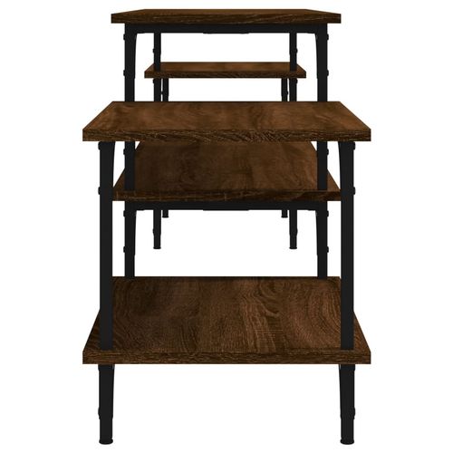 Szafka pod TV, brązowy dąb, 197x35x52 cm na Arena.pl