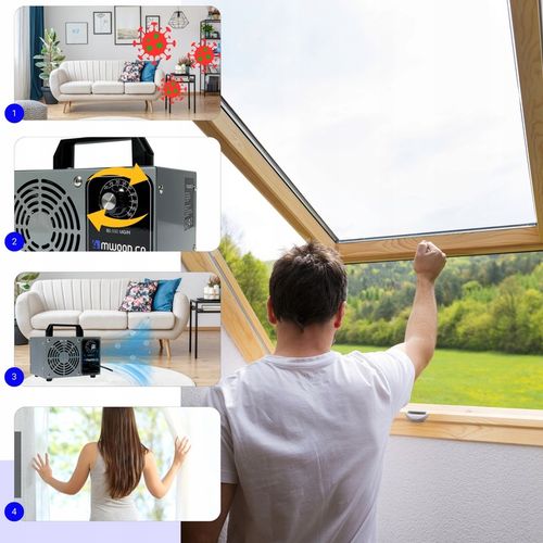 OZONATOR GENERATOR OZONU OCZYSZCZACZ DO POWIETRZA 60 000 mg/h +TIMER 110W na Arena.pl