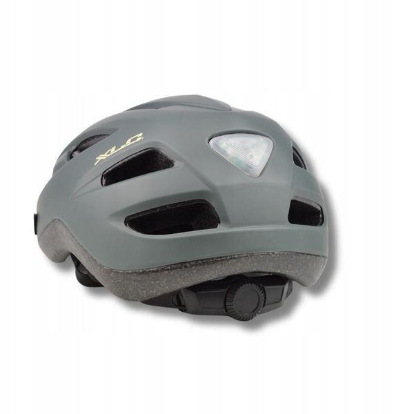Kask rowerowy MTB / CITY / Cross 53-60cm + wbud. światło LED XLC BH-C32 241 zdjęcie 8