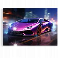 Obraz 120x80 samochody lamborghini huracan new york do garażu warsztatu