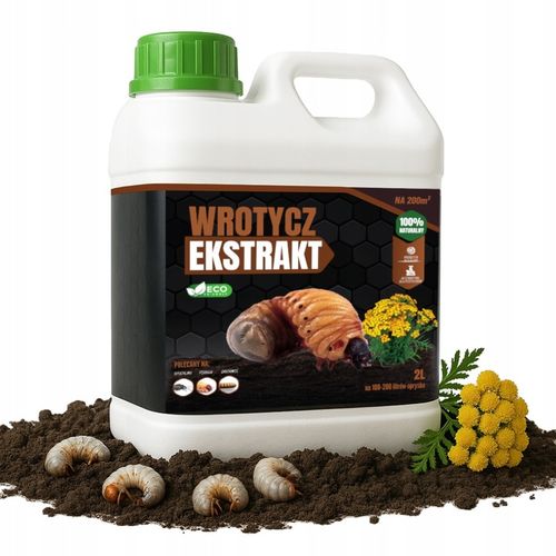 WROTYCZ EKSTRAKT 2l ZWALCZA OPUCHLAKI PĘDRAKI DRUTOWCE W GLEBIE NA na Arena.pl