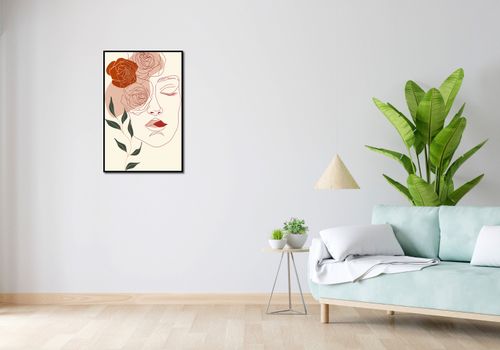 Plakat 53x81cm Beż i Twarz na Arena.pl