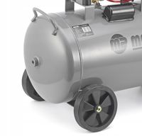KOMPRESOR BEZOLEJOWY SPRĘŻARKA SEPARATOR 50L CICHY 60dB Majster Polska 0064