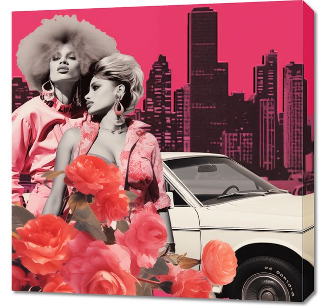 Obraz 70x70cm Metropolitalne Divy zdjęcie 1