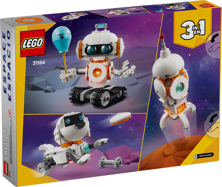 LEGO Creator 3w1 Kosmiczny robot pies rakieta 31164 zdjęcie 2