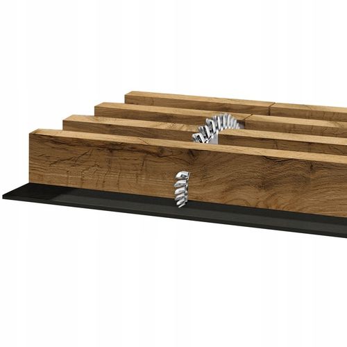 LAMELE NA PŁYCIE 51,5x275 CM ŚCIENNE PANELE AKUSTYCZNE DĄB NATURALNY WOTAN na Arena.pl