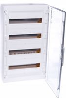 2 x 2 x LEGRAND 401659 ROZDZIELNICA NATYNKOWA IP40 4x18 XL3 125 DRZWI TRANS