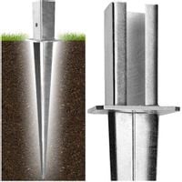 Kotwa stalowa do masztu stopa