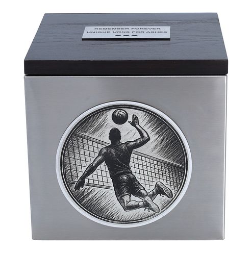 Urna z motywem siatkówki, Urna dla siatkarza Tabliczka / Tak na Arena.pl