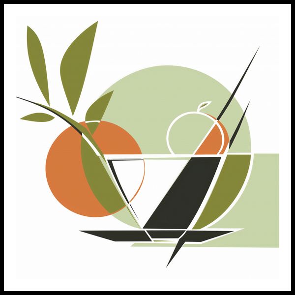 Plakat 100x100cm Owocowa Herbata zdjęcie 3