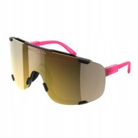Okulary rowerowe POC Devour fluo pink/uranium black translucent/clarity