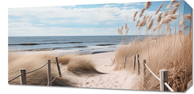 Obraz 60x30cm Nadmorski Most zdjęcie 1