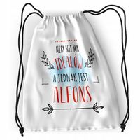 Plecak Dla Alfonsa Sportowy Szkolny Worek Torba Z Nadrukiem Ze Zdjęciem