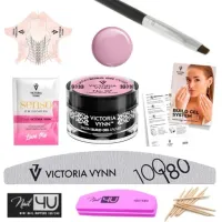 Victoria Vynn Zestaw Żel budujacy Build Gel 08 Cover Pink Szablony 50 ml