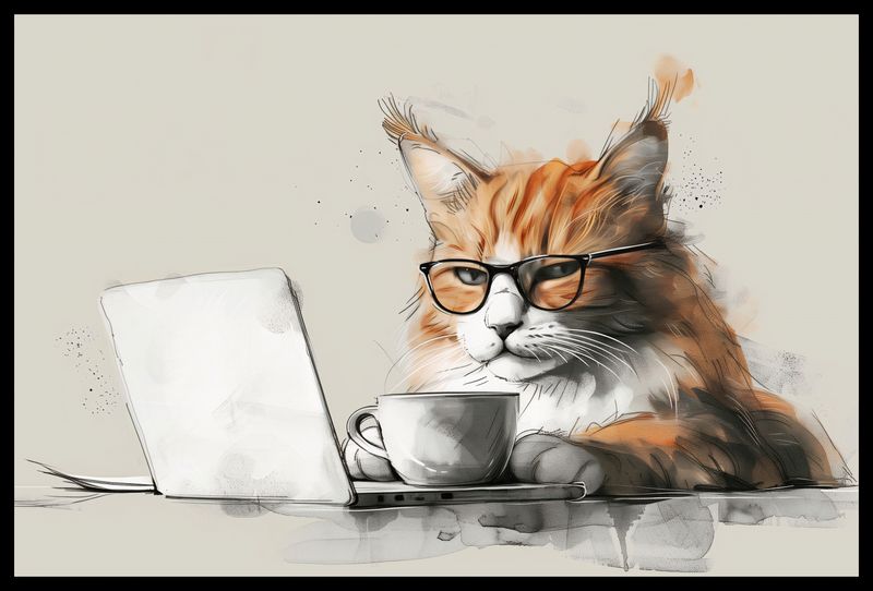 Plakat 60x40cm Nie przed Kawusią zdjęcie 2