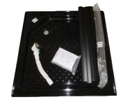 Brodzik czarny 80x80 kwadratowy 13,5 do mona 80