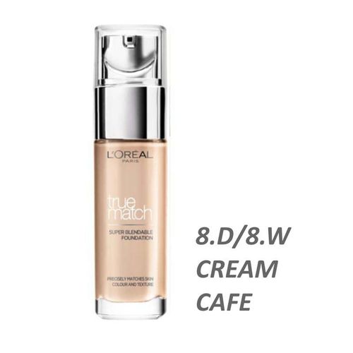Loreal True Match 30ml Dostępne kolory. - 4.N na Arena.pl