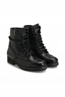 PEPE JEANS Botki sznurowane Melting Combat czarne roz.39