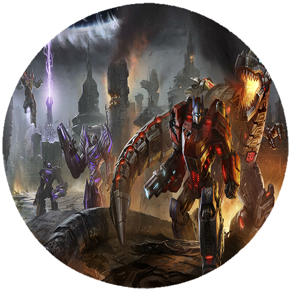 Opłatek na tort Transformers zdjęcie 1