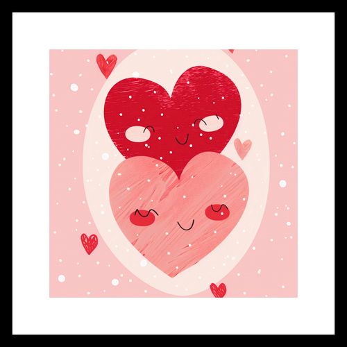 Plakat 20x20cm Ciepło Serca na Arena.pl
