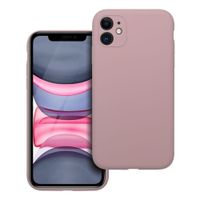 Futerał SILICONE 2mm do IPHONE 11 pudrowy róż