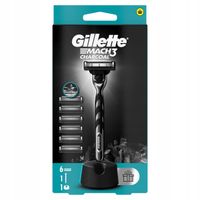 Gillette Mach3 Charcoal 1 maszynka do golenia + 6 ostrzy wymiennych