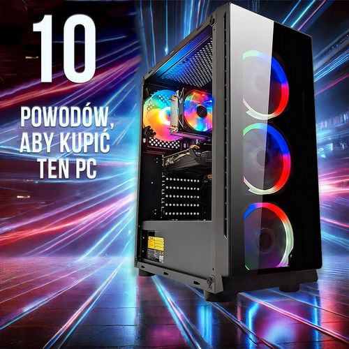 KOMPUTER Gamer Master RYZEN 7 32GB RTX 4060 8GB 32GB 1TB SSD M.2. na Arena.pl