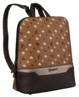 elegancki plecaczek damski ze skóry ekologicznej - david jones