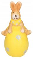 ZAJĄC ZAJĄCZEK CERAMICZNY FIGURKA WIELKANOCNA