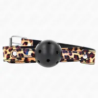kink piłka oddychalna leopard 4,5 cm - pasek 65x2,5 cm, silikonowa