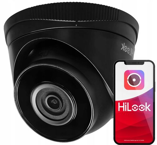 Kamera IP 5Mpx PoE Zewnętrzna HiLook IPCAM-T5 Czarna IR30m na Arena.pl