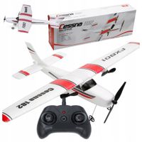 ZDALNIE STEROWANY SAMOLOT PIANKOWY AWIONETKA LATA CESSNA 182 RC + PILOT