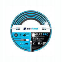 CELLFAST WĄŻ OGRODOWY SMART PRO 4-WARSTWY 1" 10m DO PODLEWANIA POLSKI