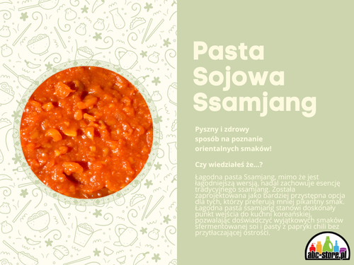 Koreańska pasta sojowa mild ssamjang z fasoli sojowej o'food 170g na Arena.pl