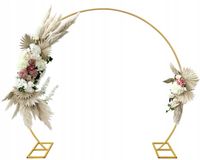 STOJAK NA BALONY STELAŻ URODZINY DEKORACJE WESELE DO SESJI DUŻY TŁO 2,5M