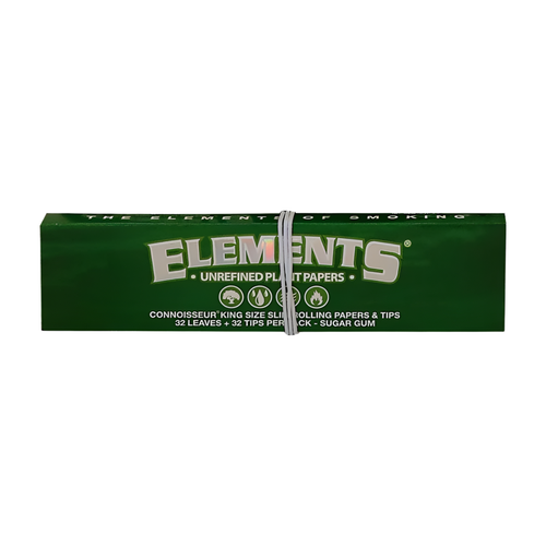 bibułki elements conn green king size slim+filterki na Arena.pl