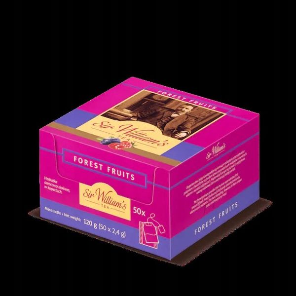 Owocowa Herbata Sir William’s Tea Forest Fruits 50 Saszetek zdjęcie 2